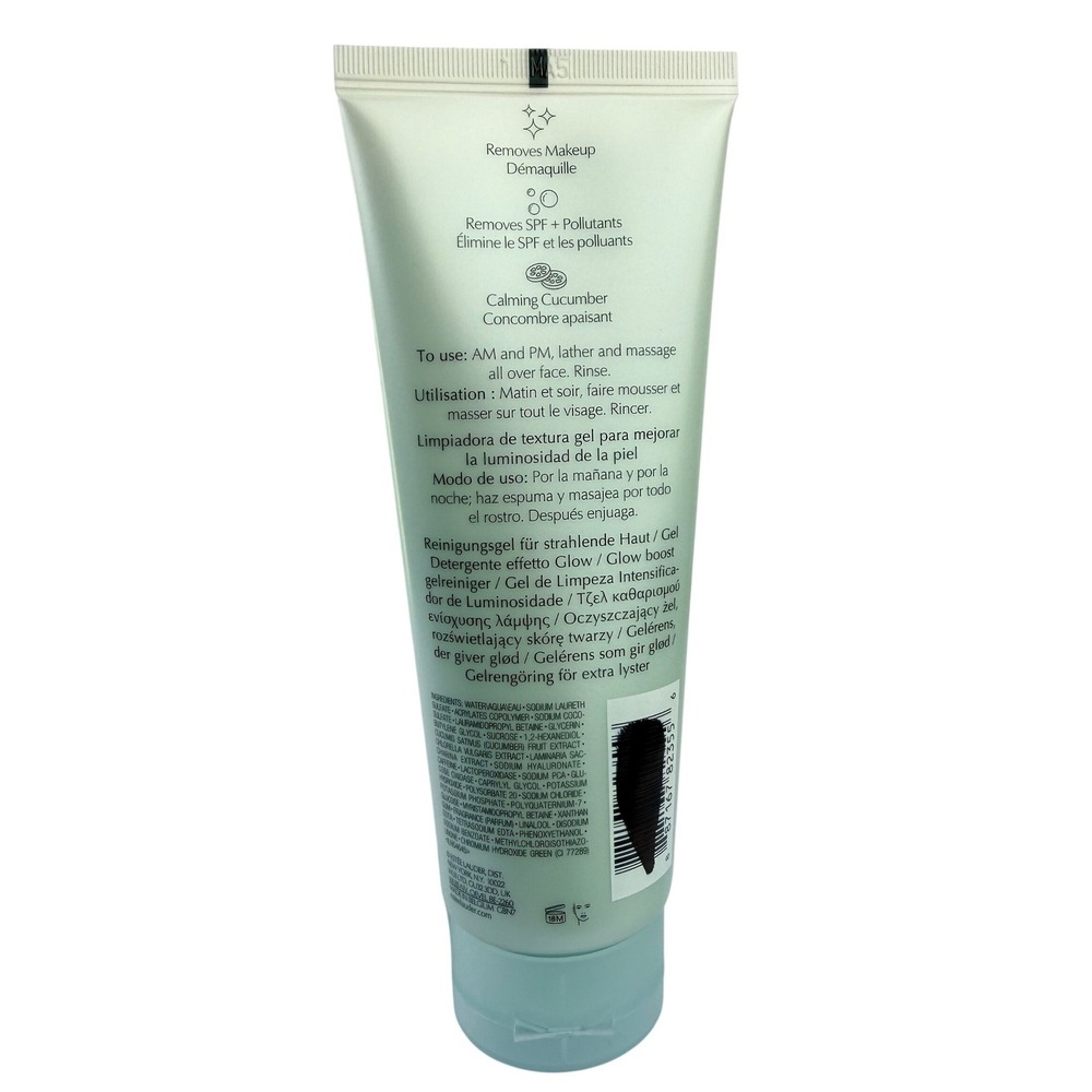 Estee Lauder DayWear Glow Boost Jelly Cleanser 4.2oz 125ml Calming Cucumber New - Picture 2 of 3